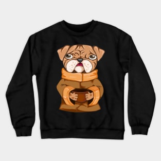 The Baby Bulldog cute and lovely Crewneck Sweatshirt